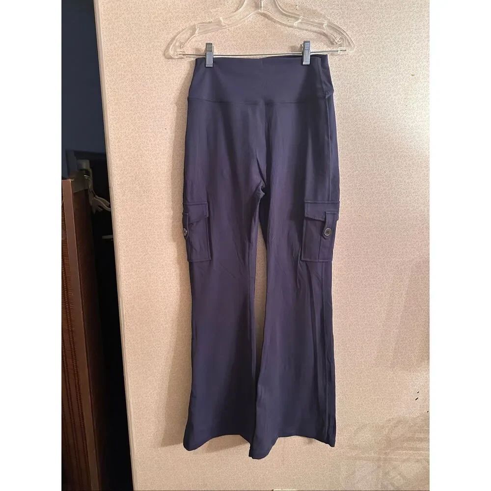 Flare cargo leggings
